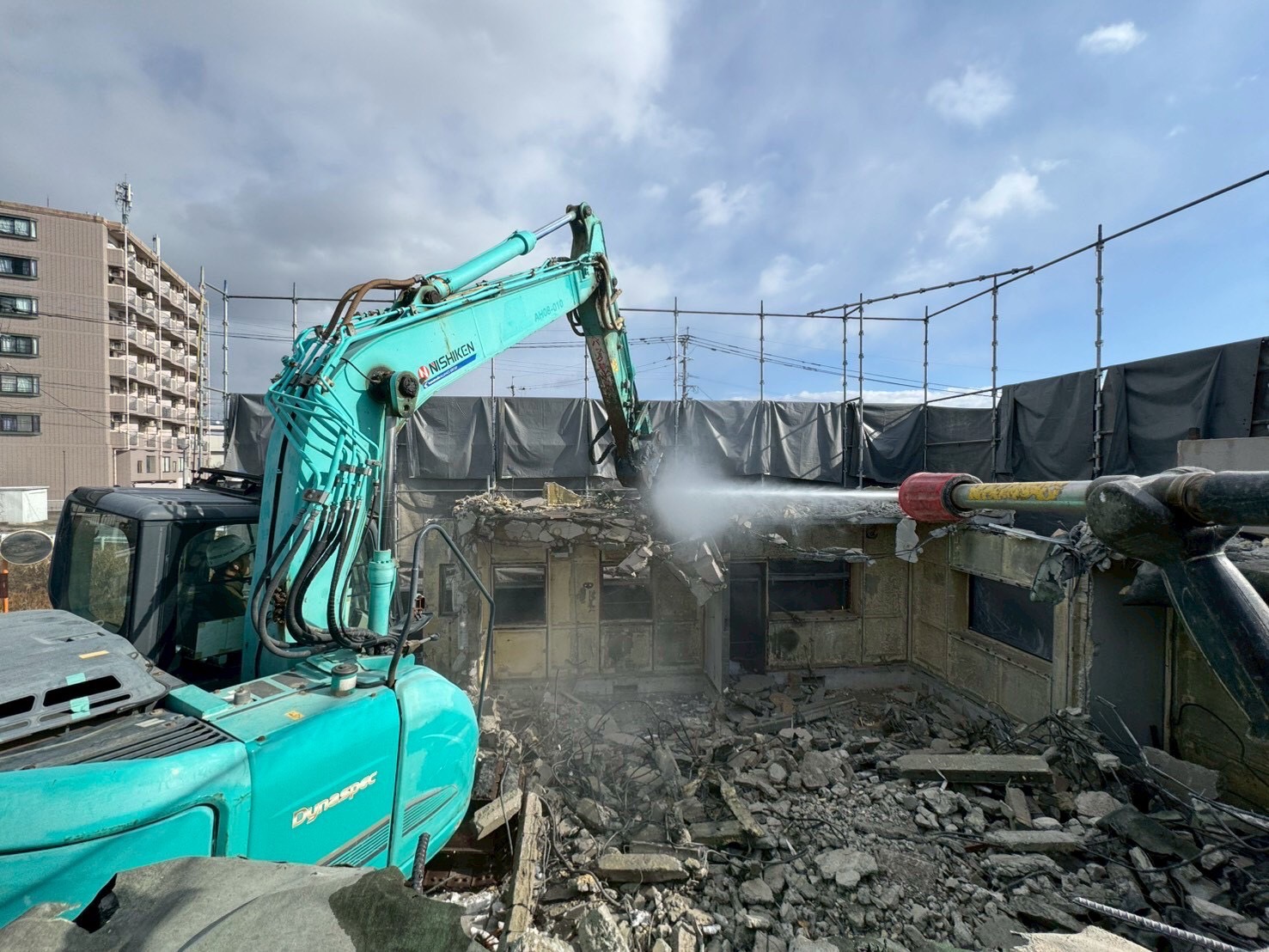 解体工事の画像
